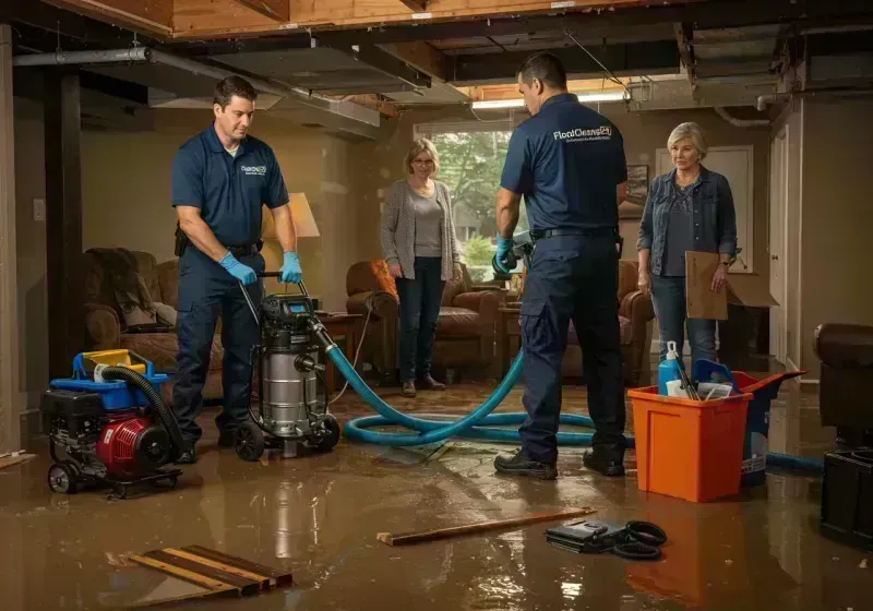 Basement Water Extraction and Removal Techniques process in Mount Gay-Shamrock, WV